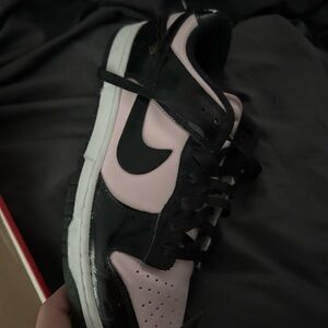 Only wore once pink and black dunks
